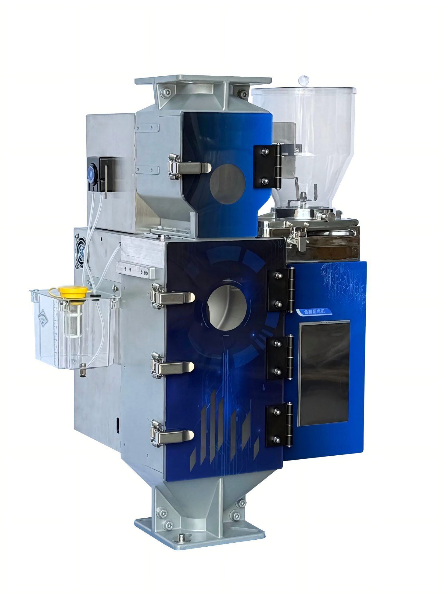 Интеллектуальное смешивание цветных порошков